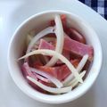 花時計咲いた's cooksnap of when they made ハムのマリネ.