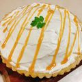 papikun's cooksnap of when they made ☆キャラメルバナナのタルト☆.