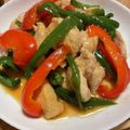 cielnatsu's cooksnap of when they made ☆簡単☆鶏むね彩り青椒肉絲.