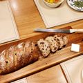 中1パティシエ's cooksnap of when they made Ｃａｆｅで人気のライ麦パン～いちじく＆レーズン～.