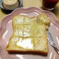 うたかた。's cooksnap of when they made 簡単☆マヌルパン風トースト.