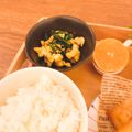 のんちごはん♡'s cooksnap of when they made 話題入り感謝！超簡単！ほうれん草の卵炒め.