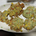 Ryo．738's cooksnap of when they made ちくわの磯辺揚げ☆かき揚げ風.