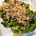 itsuk's cooksnap of when they made レンジで1分半！菜の花のからし和え.