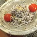 古賀竜一's cooksnap of when they made しらすともやしのナムル！簡単！お弁当にも.