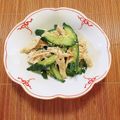 コムギ大好き's cooksnap of when they made むね肉で【茹で鶏とキュウリのごま酢和え】.
