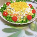 KBBキッチン☆'s cooksnap of when they made 野菜たっぷり♪ミモザマカロニサラダ.