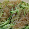 ななっちななちゃん's cooksnap of when they made しらたきときゅうりで　中華くらげサラダ風.