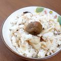チコリママ's cooksnap of when they made 梅干添えて♪私の好きな筍ごはんの食べ方.