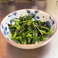 M順コ's cooksnap of when they made 三つ葉の韓国海苔和え.