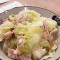 ellie♡s's cooksnap of when they made 豚バラとキャベツのごま油うどん.