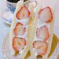 Kaori0720's cooksnap of when they made 憧れのいちごのフルーツサンドイッチ☆.