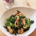 yukiko♫♫♪'s cooksnap of when they made 大根葉と刻み揚げのピリ辛炒め.