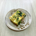クック4P73QB☆'s cooksnap of when they made 娘が大好きなほうれん草の卵焼き♪.
