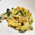 MOｰON's cooksnap of when they made 【10分】春来たる♡行者ニンニク卵とじ.