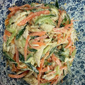 yu-kunmama's cooksnap of when they made ☆簡単☆鶏ささみとお野菜のごまマヨ和え.
