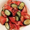 プルンバゴ's cooksnap of when they made 塩昆布ときゅうりとトマトの簡単サラダ♡.