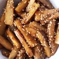 さんすけママ☆'s cooksnap of when they made 簡単にさつまいものきんぴら.