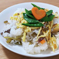 Rikokon's cooksnap of when they made ふきとたけのこの春ちらし寿司.