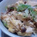 みみのみ２３'s cooksnap of when they made きのこと豆腐の玉子とじ丼.