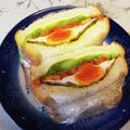 龍青空ママ's cooksnap of when they made 我が家のBLTTサンド(ฅ∀<`๑).