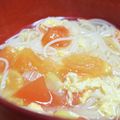yukoko☆'s cooksnap of when they made トマト酸辣にゅうめん.