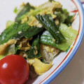和田ゆうこりん☆'s cooksnap of when they made スピード料理.レタスと卵でふわふわ炒め.