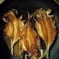 いちじくDS's cooksnap of when they made あじの開き!フライパンでカリッとふっくら.
