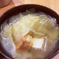 ママメイン！時々子供's cooksnap of when they made お味噌汁が美味しくなる秘密((´∀`*).