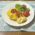 yesmama's cooksnap of when they made 簡単♡オムライス.