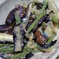 ナーちゃん's cooksnap of when they made なすといんげんの胡麻和え.
