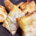 pink_kozou's cooksnap of when they made 餃子の皮でちび春巻き★カレーマヨちくわ.