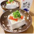 nakamucchi's cooksnap of when they made 冷奴⁂お豆腐withカニカマと天かす⁂.