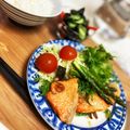 めぃ♪'s cooksnap of when they made サーモンのバター醤油ムニエル.