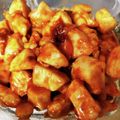 山の上の山's cooksnap of when they made 鶏むね肉でご飯が進む甘辛チキン.