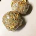 たんぽぽしぃ's cooksnap of when they made *鮭フレークとチーズのおにぎり*.