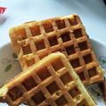 おいしい柿's cooksnap of when they made 簡単おやつにワッフルワッフル！.