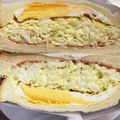 お塩と砂糖's cooksnap of when they made 沼サン風☆キャベツたっぷりサンドイッチ.