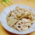 ルパンのかあさん☆彡's cooksnap of when they made 鶏ごぼう。ではなく・・・鶏レンコン☆.