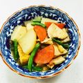 あっこ姉's cooksnap of when they made レンジで大根と鶏肉と厚揚げの煮物.