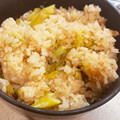 MizuhoBank's cooksnap of when they made 和風だし香る♪アスパラガスの炊き込みご飯.