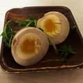 チェリチョコ's cooksnap of when they made ナンプラーパクチー味玉.