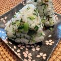 ちゃかぴまま's cooksnap of when they made 大根葉&塩昆布のおにぎり.