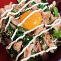 クックN1BNAV☆'s cooksnap of when they made うちカフェごはん＊せせりの照りマヨ丼.