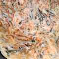 mti4wTck☆'s cooksnap of when they made 簡単♫たこ焼き粉でチヂミ.