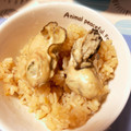 kaogege's cooksnap of when they made 牡蠣の炊き込みご飯.