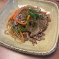 tomochi_to's cooksnap of when they made さつまいも春雨のチャプチェ.