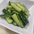 okamelove's cooksnap of when they made 簡単♪3分で出来る♪おつまみキュウリ.