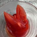 yu🐓's cooksnap of when they made 簡単に甘く変身！トマトのはちみつ漬け.