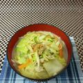 ◆どらしま◆'s cooksnap of when they made 簡単☆長崎ちゃんぽん風タンメン☆.